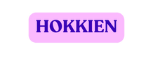 Hokkien